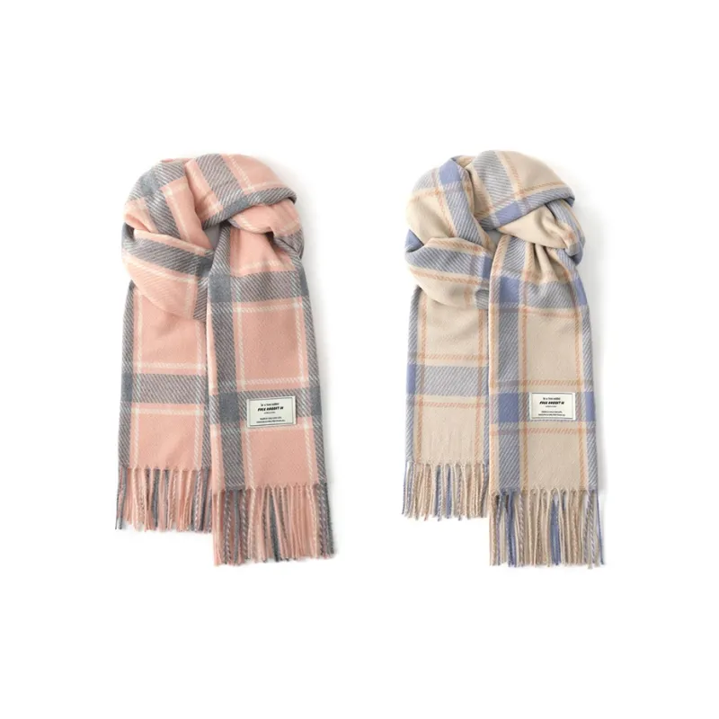 FREE RABBITⅡ Versatile Soft Windproof Warm Scarf Shawl For Fall And Winter Unisex-19