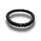 New Chinese Style. Ebony+S925 Silver Spacer
