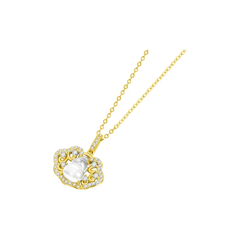 MAMADESHOUHU Chalcedony Necklaces Women's-7