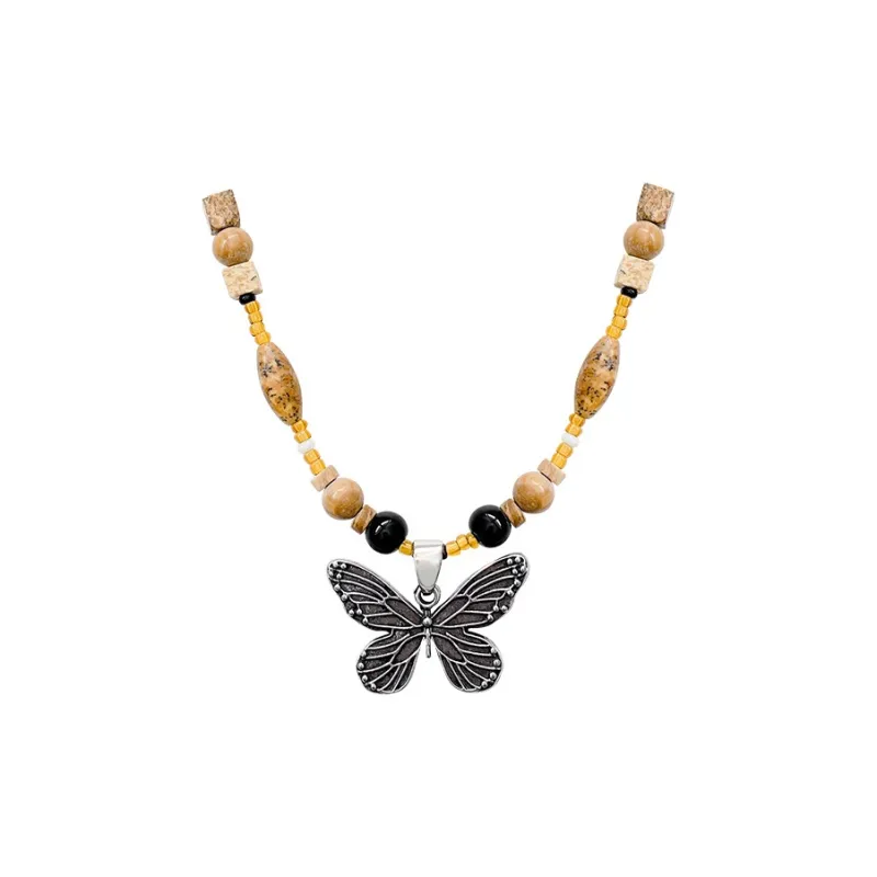 QIANFANGDAHUANGYE Alloy/Resin Necklaces Women's-0