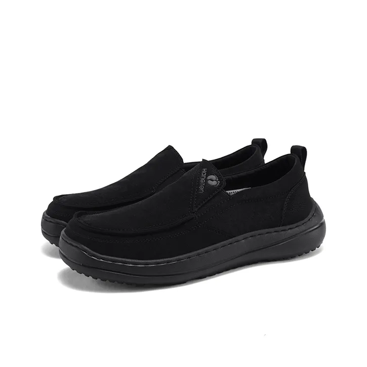 HANG TEN Men's Casual Shoes Men Low Top Black/Crystal Green-3