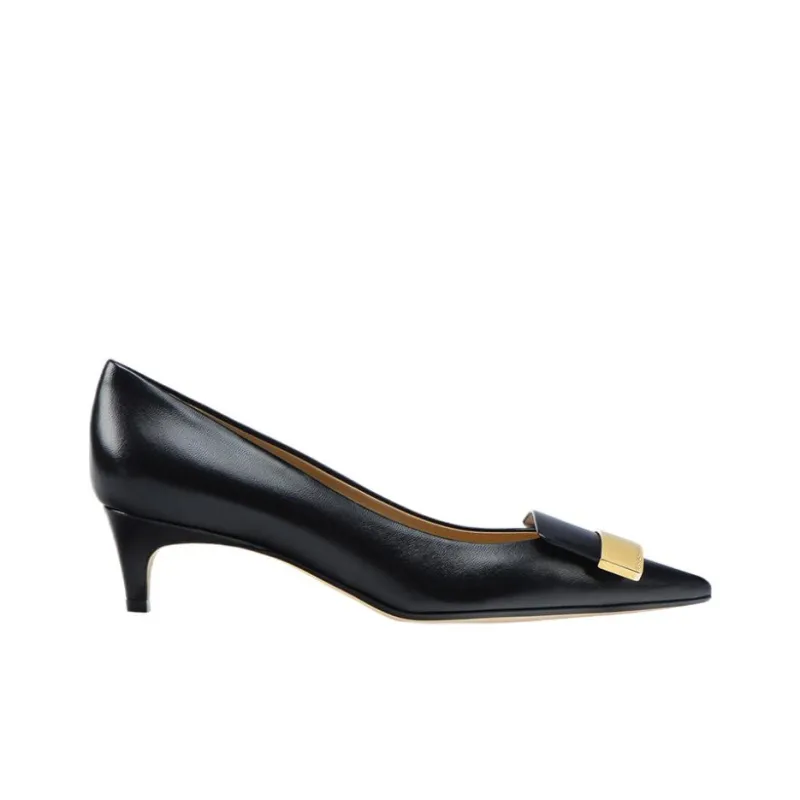 SERGIO ROSSI SR1 Pointed Toe Pumps-1