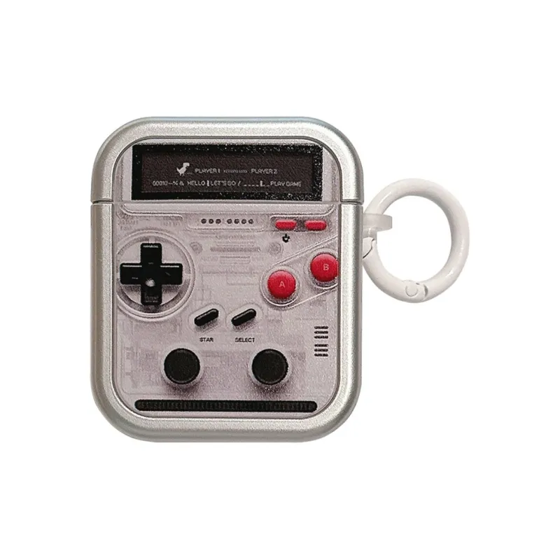 Kona Chun Compatibility With AirPods 3/2/1/Pro 2 TPU Fun Creative Vintage Game Console Fully Enclosed Headphone Cases-2