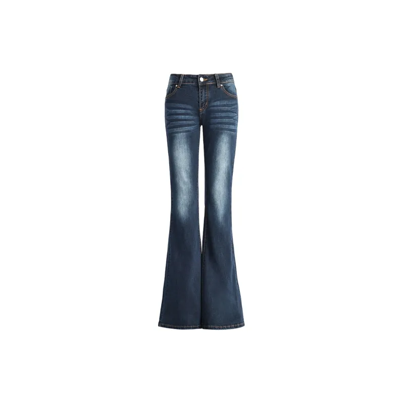Vine Color Jeans Women's Dark Blue-8