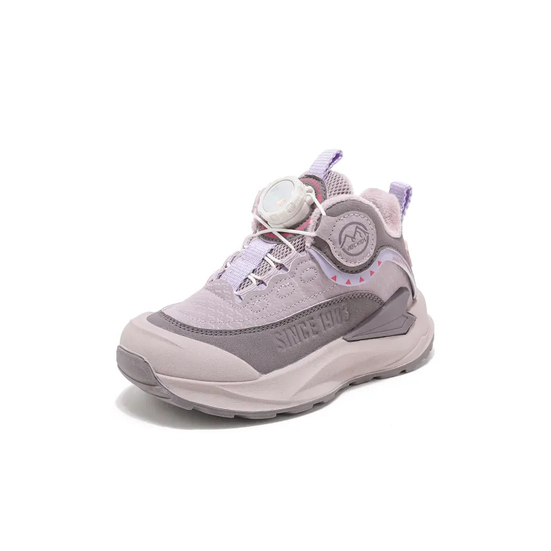 ABC KIDS Slip Resistant Cushioning Lightweight Cushioning Warm Kids Lifestyle Shoes Pink Purple Kids'-0