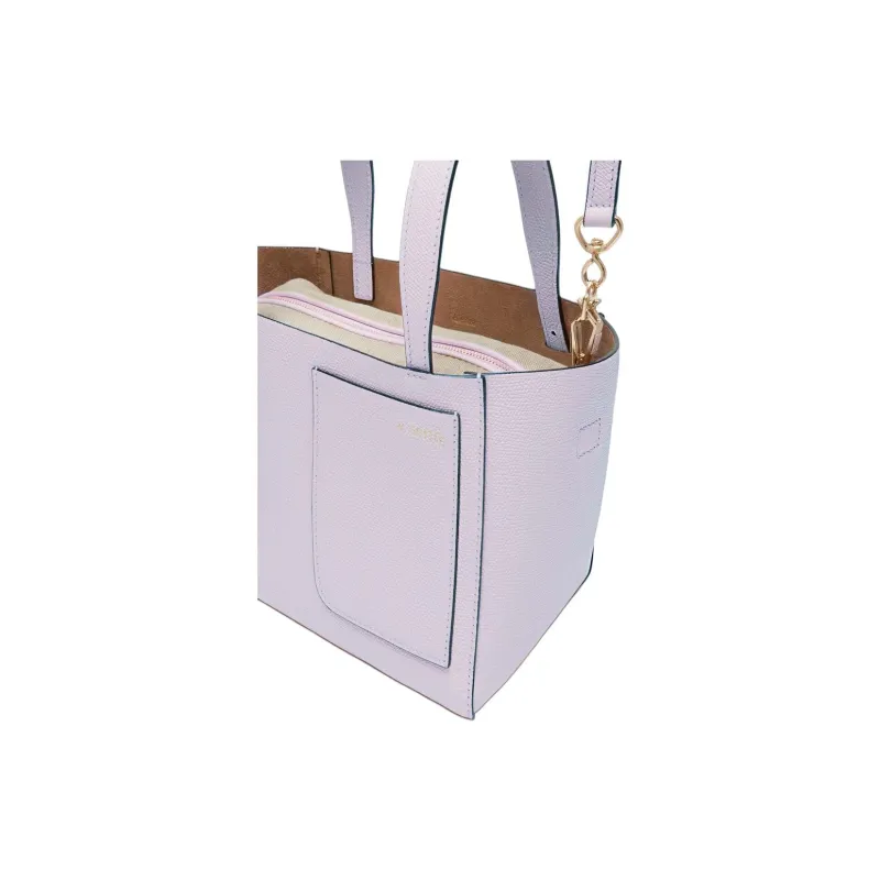 Valextra Patch Pocket Zip Up Mini Tote Bag-3