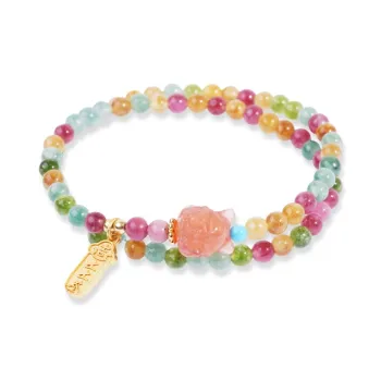 WANLIACC Tourmaline Bracelets Women's