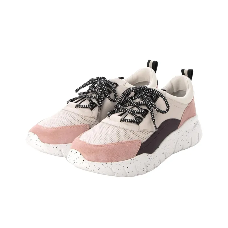 BALLY Low Top Casual Shoes Women's Pink-2