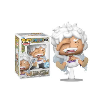 Funko One Piece Character POP! GEAR5 Luffy Doll Desktop Ornament Bonus Gift Chibi Figures 10.5cm