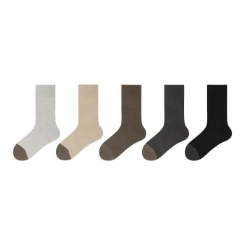 B&C.Room Mid Calf Socks Unisex 5 Pack