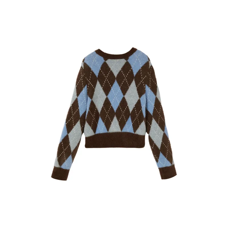 XIANGYING Knitwear Women's Blue-1