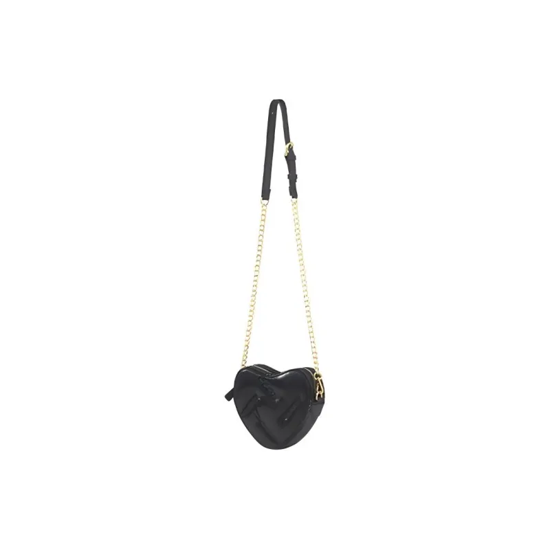 CARLYN Polyester One Shoulder Crossbody Clutch Mini Women's Black-1