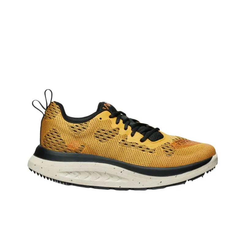 KEEN WK400 Anti Slip Wear Resistant Low Top Casual Shoes Men's Yellow-1