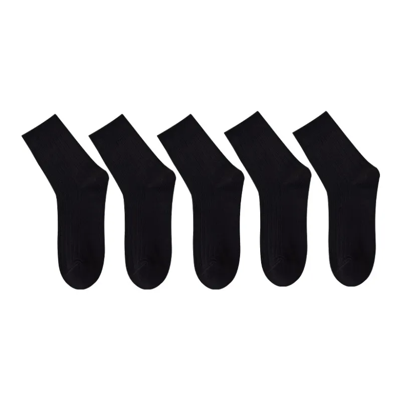 MIIOW Knee High Socks Men's 5 Pack-9