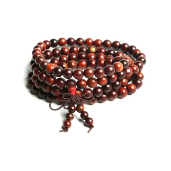 Is Here Red Sandalwood Bracelets Men's