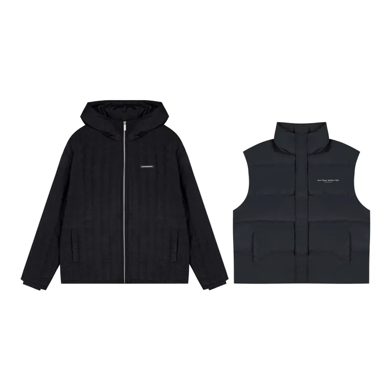 Atry Alphabet Slogan Series Puffer Jacket Unisex-17