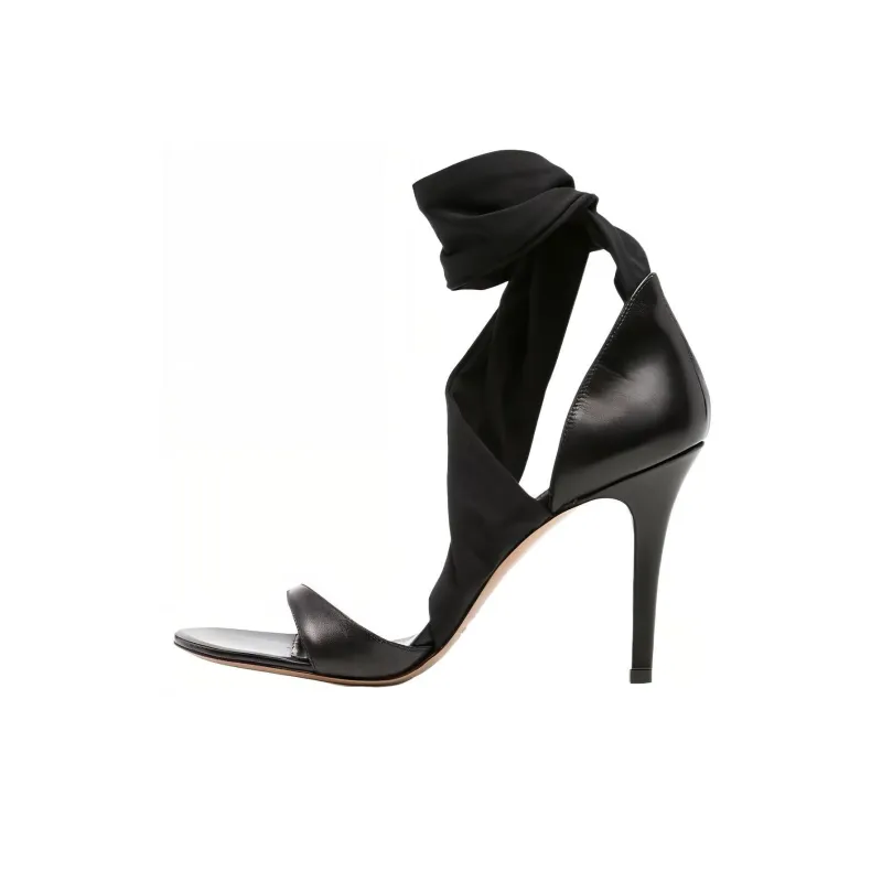 ISABEL MARANT Askja 105mm Leather Sandals-0