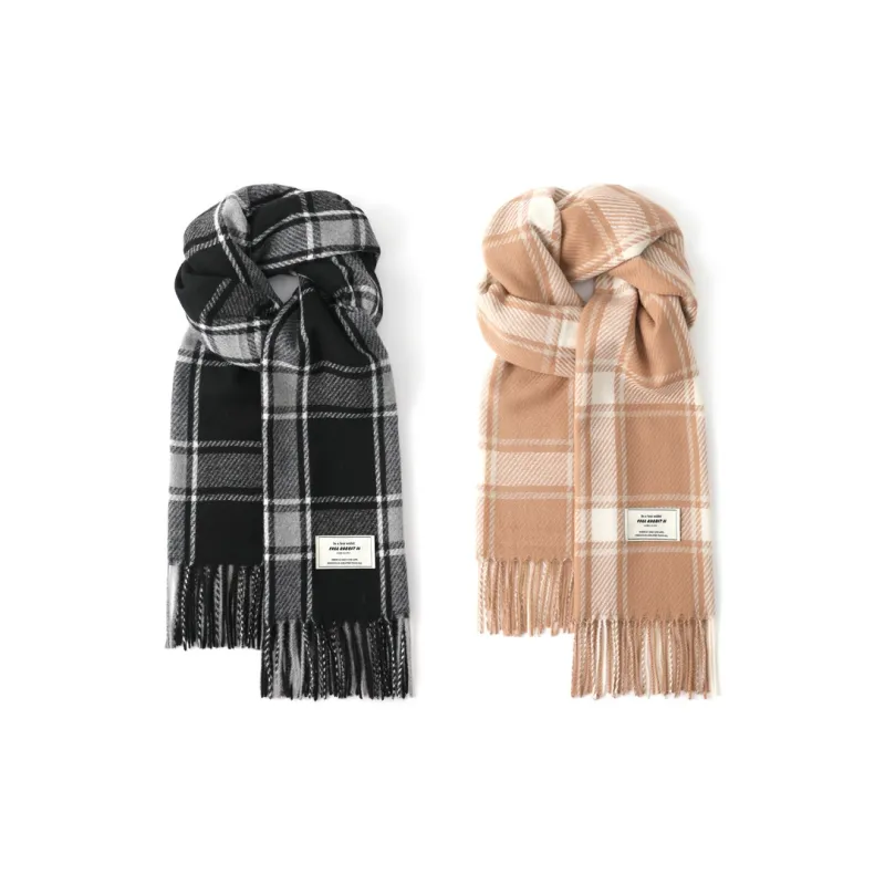 FREE RABBITⅡ Versatile Soft Windproof Warm Scarf Shawl For Fall And Winter Unisex-15