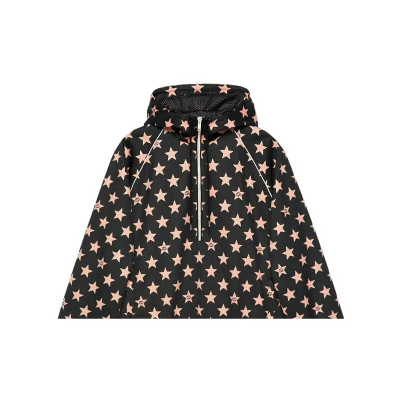 GUCCI All Over Half Zip Jacket-4