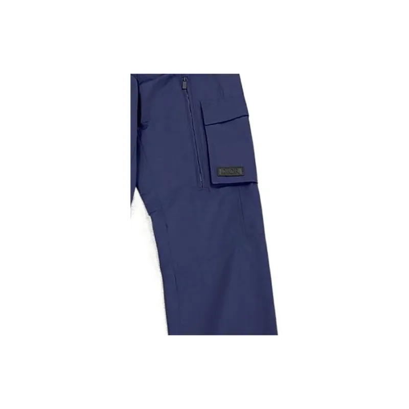 DIOR Casual Pants Men Blue-2