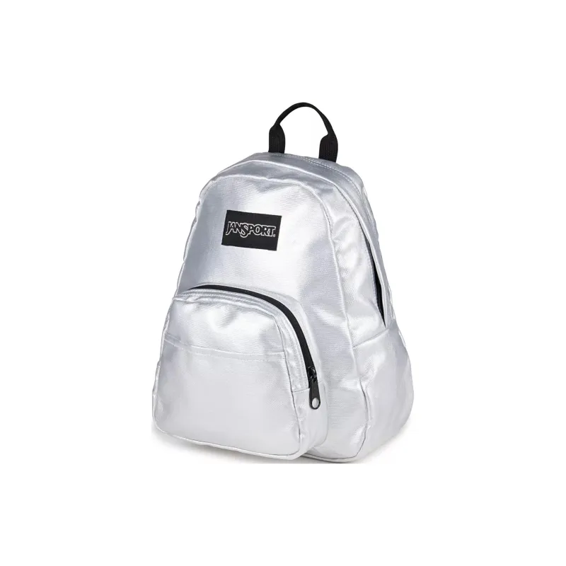 JanSport Polyester Backpack Mini Unisex Silver-2