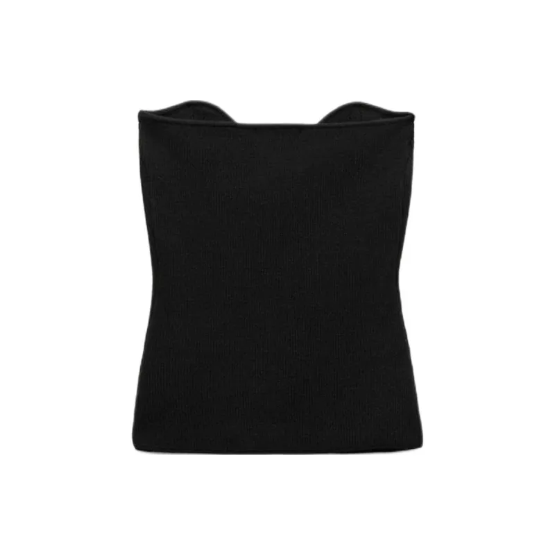 ZARA Halloween Limited Edition Series Strapless Tops Women's Black-1