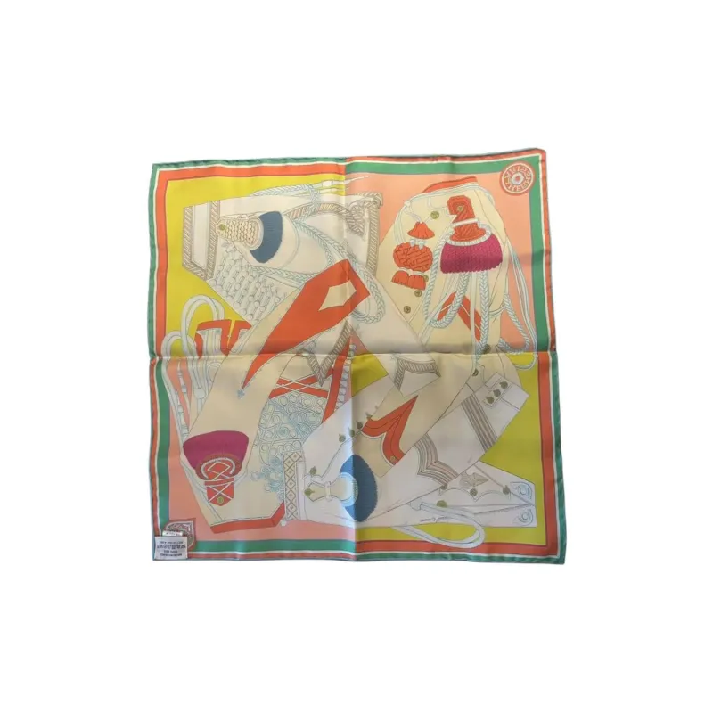 HERMES   Silk Scarves Unisex Multicolor-1
