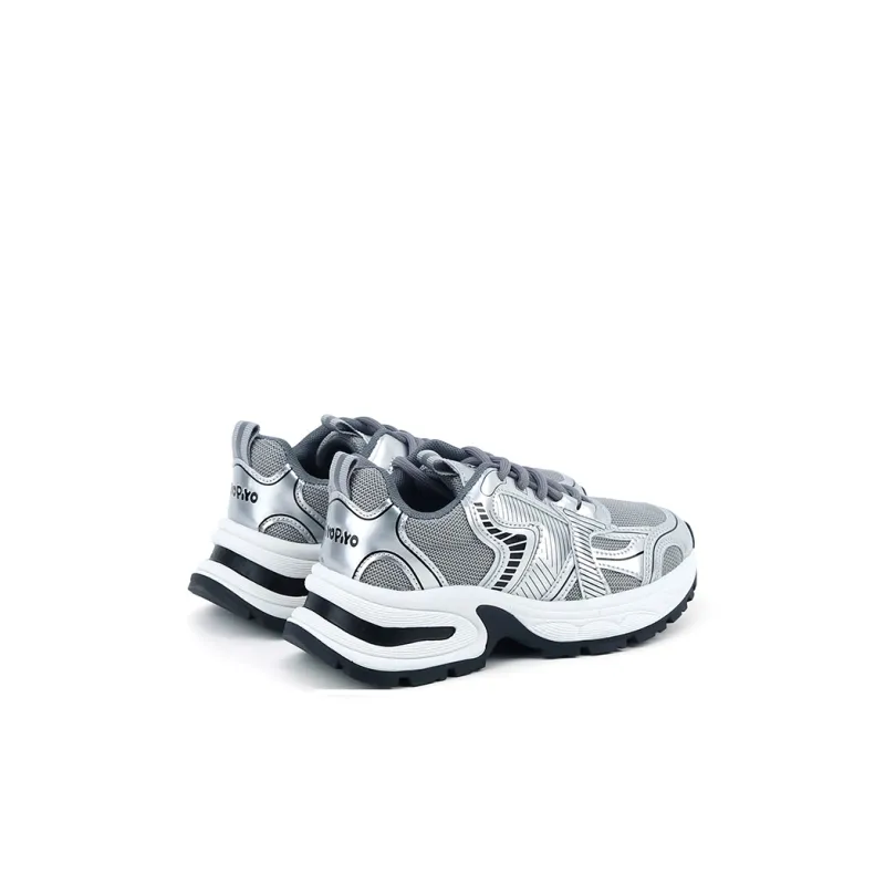 PIYOPIYO Cushioning Rebound Abrasion Resistant Breathable Slip Resistant Low Top Running Shoes Kids'-8