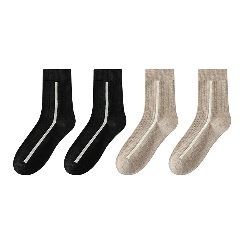 Caramella Mid Calf Socks Men's 4 Pack-8