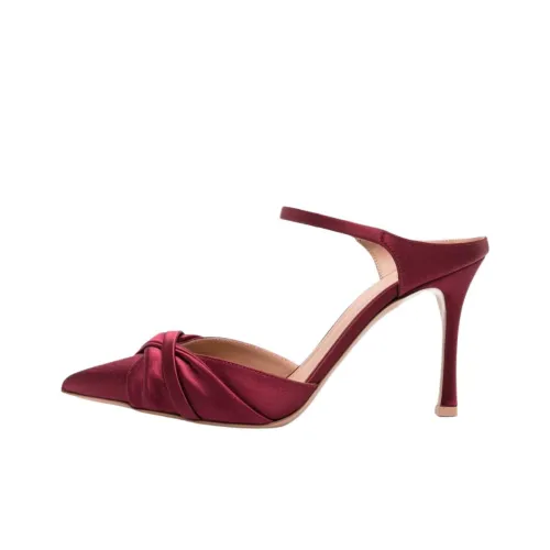 Malone Souliers Wrap-toe Slippers Women's Red