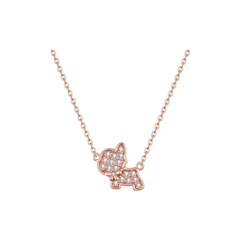 Heart To Heart 925 Sterling Silver Necklaces Women's-0
