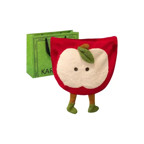 KARUISHA Plush Shoulder Bag Crossbody Bag Backpack Regular Women's Red
