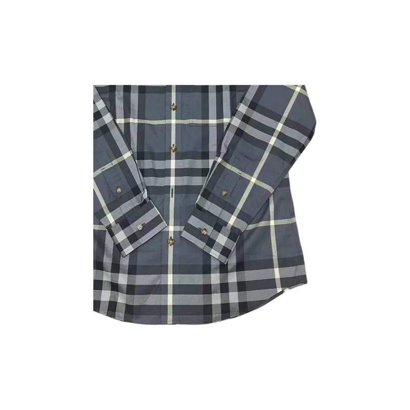 Burberry Shirt Men's Light Blue-7