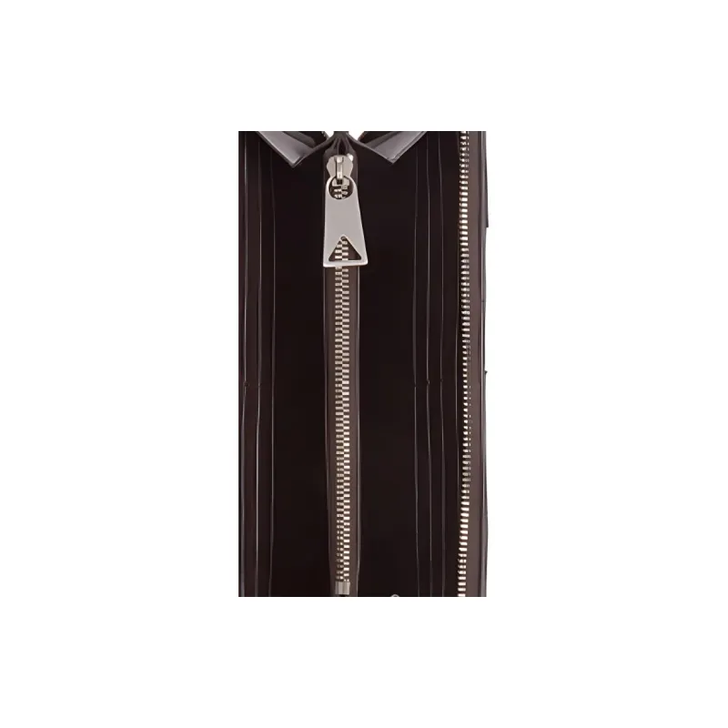 Bottega Veneta Leather Wallet Men's Dark Chocolate-3