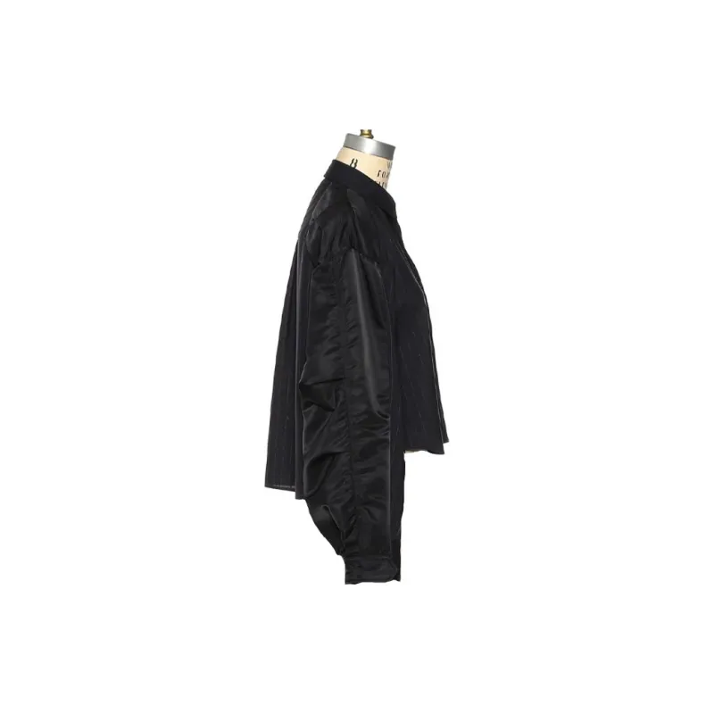 Sacai Barneys New York Silver Seat Flagship Store 20th Anniversary Commemoration Series Shirts Women's Black-1