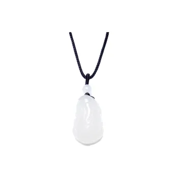 BUDOUXIAOAI Chalcedony Necklaces Unisex