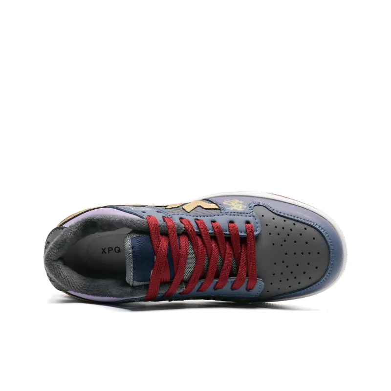 XPQ Anti-Slip And Wear-Resistant Breathable Low-Top Skateboard Shoes Unisex-22