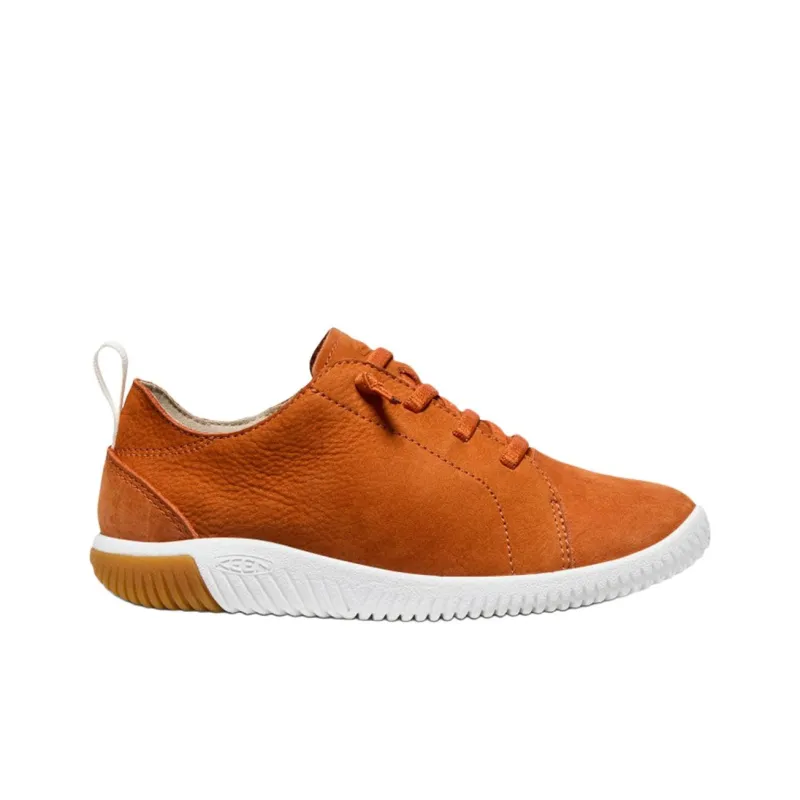 KEEN KNX Anti Slip Wear Resistant Low Top Kids Lifestyle Shoes Brown Teenagers-1