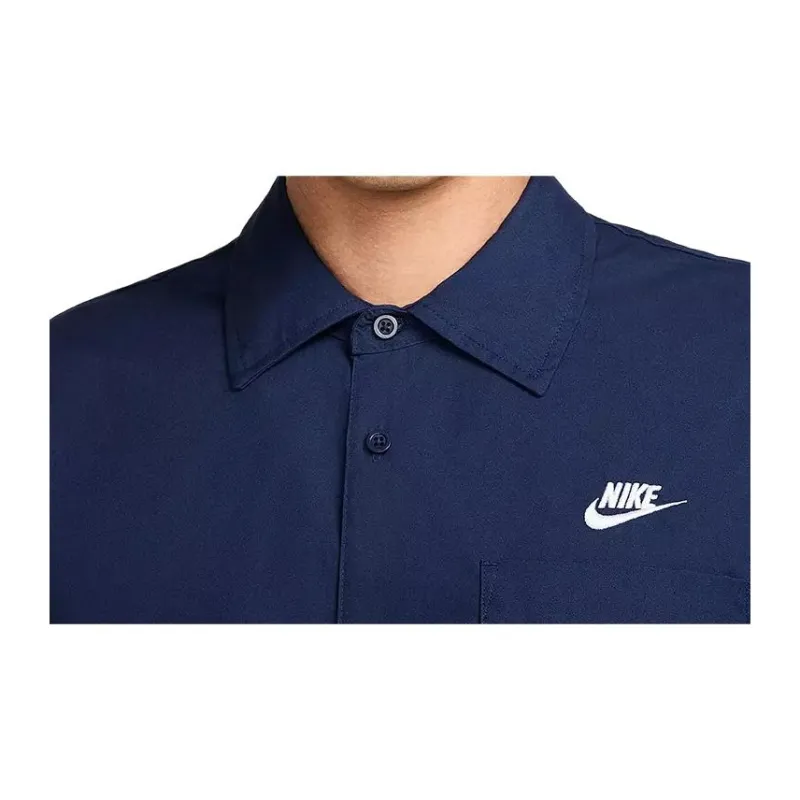 Nike Club Men's Short Sleeve Oxford Button Up Shirt-3