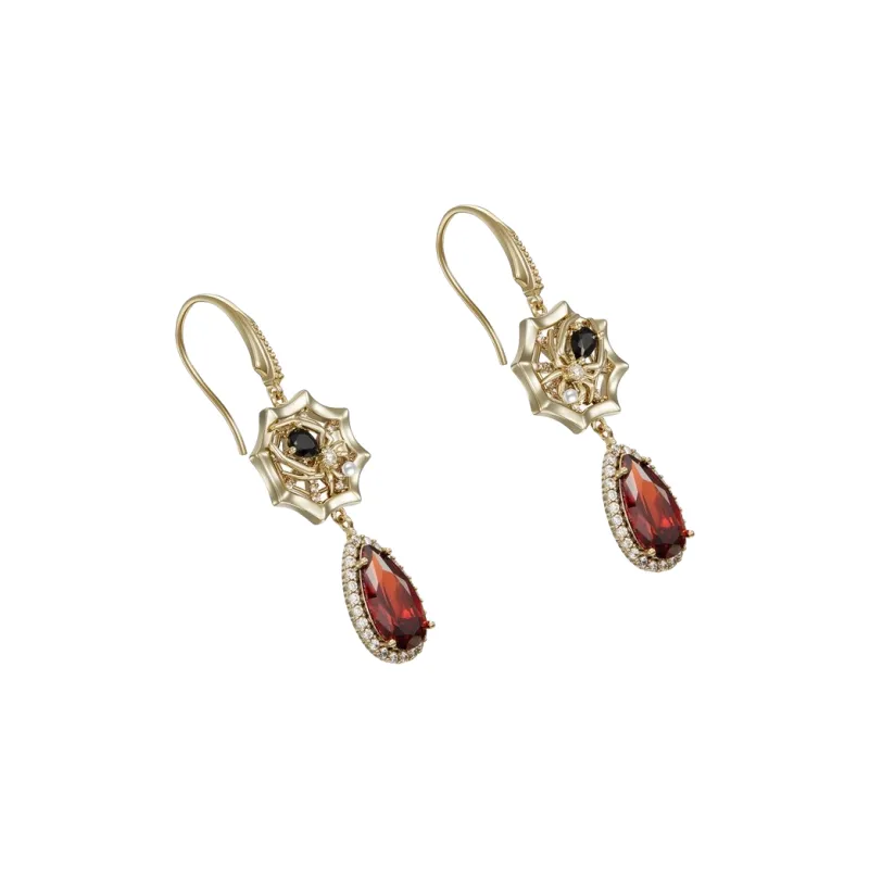 RiotLILY Cubic Zirconia + Alloy Earrings Unisex-1