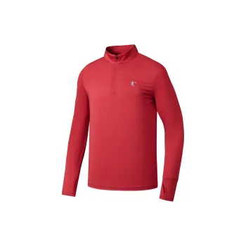 QIAODAN Feiying T Shirt Men's Vintage True Red