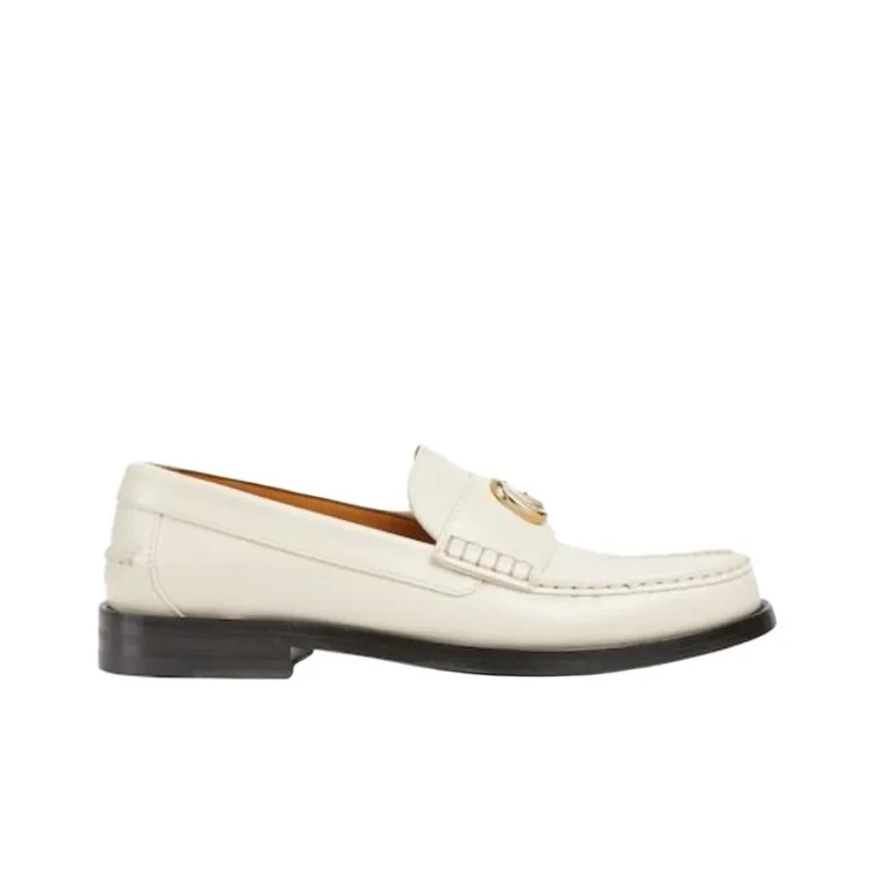 GUCCI Loafers Women's White-1