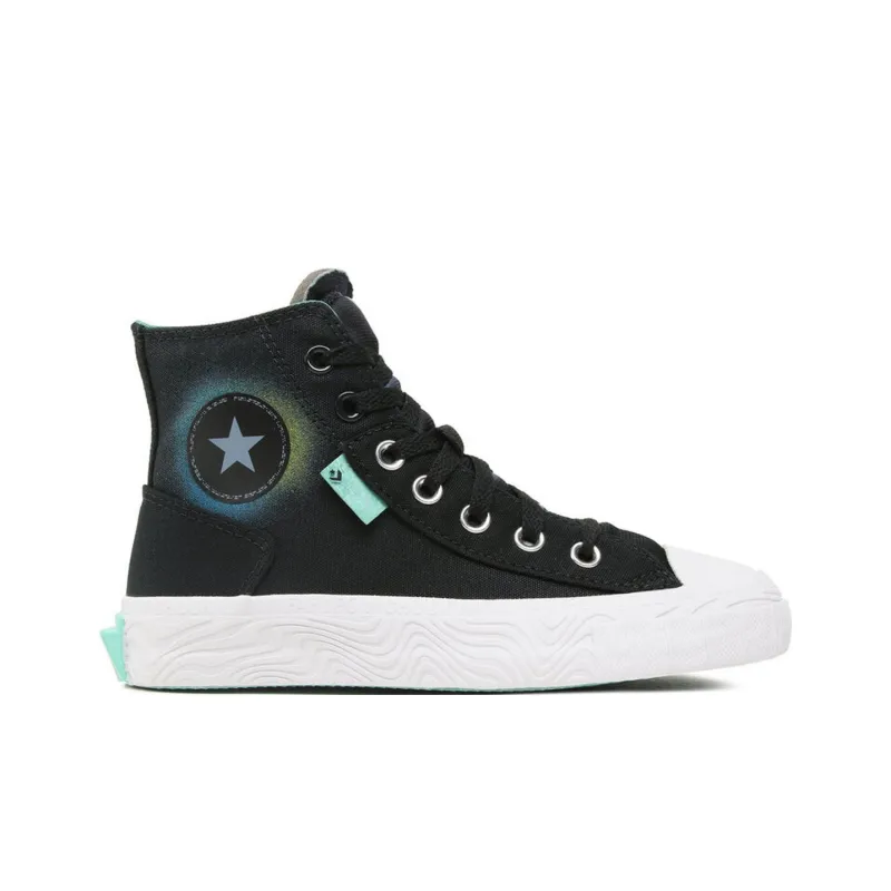 Converse Chuck Taylor All Star Abrasion Resistant Slip Resistant High Top Canvas Shoes Men's Black-1