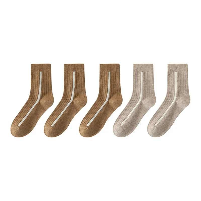 Caramella Mid Calf Socks Men's 5 Pack-12
