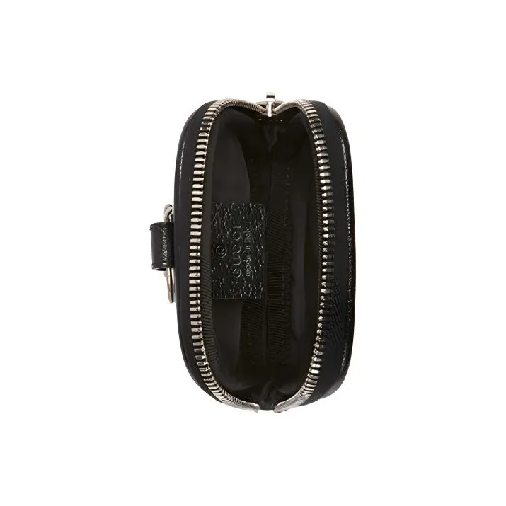 GUCCI Off The Grid Nylon With Leather Coin Purses Earphone Cases Unisex Black-2