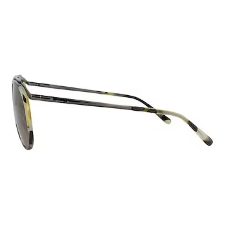 BRIONI Metal Acetate Aviator Sunglasses Men's Black-2