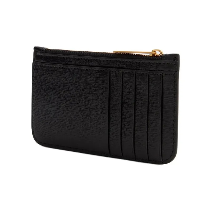 Balenciaga Gossip Zipped Cardholder Black-2
