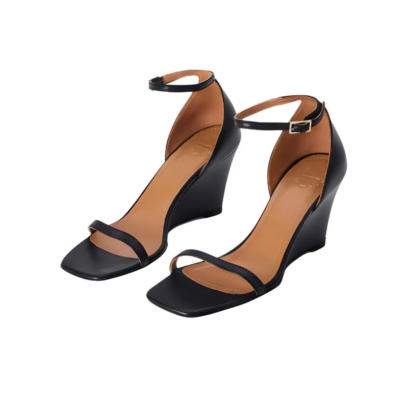 ATP Atelier Morcone Strap Sandals 7cm Women's Black-2