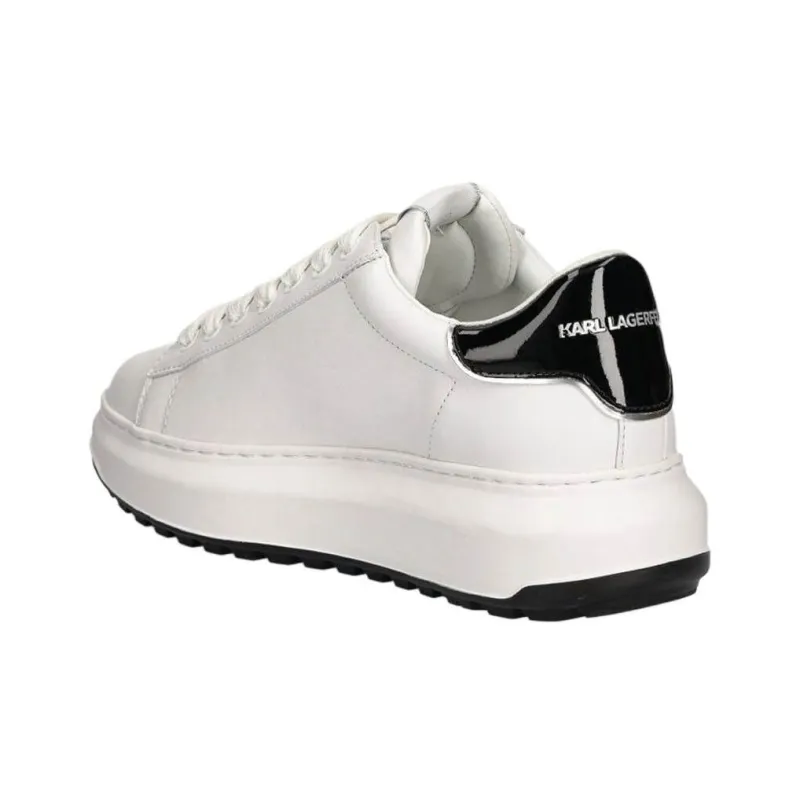 KARL LAGERFELD Maison Karl Lace Low Top Casual Shoes 5cm Men's White-4