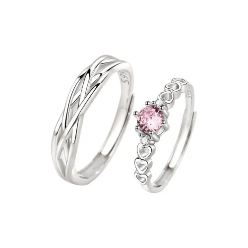 ZUOHUO S999 Fine Silver Rings Unisex